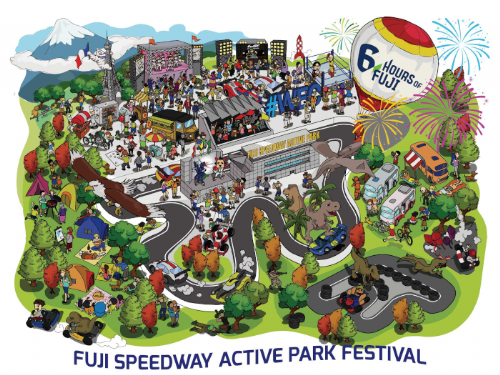 さぶろく 36 Hours of Fuji サーキットブランディング